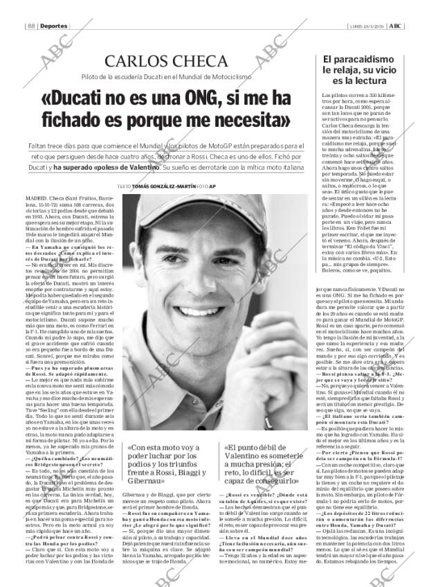 ABC MADRID 28-03-2005 página 88