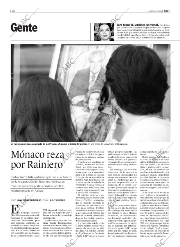ABC MADRID 28-03-2005 página 90
