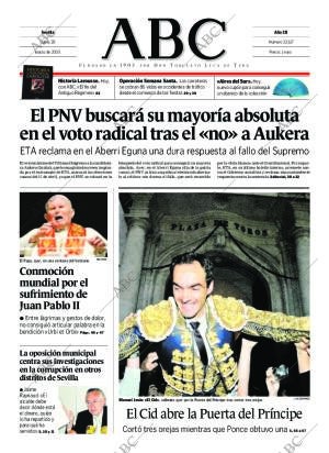 ABC SEVILLA 28-03-2005 página 1