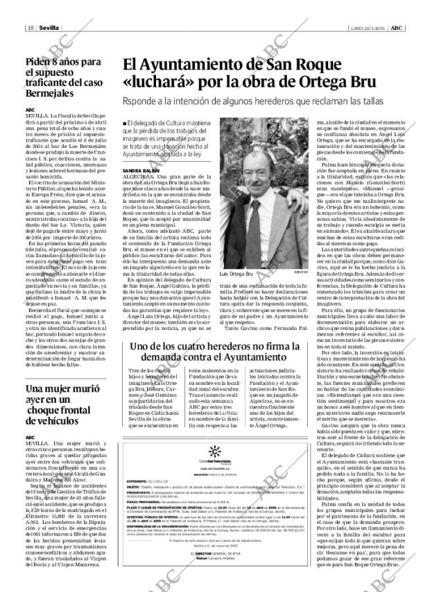 ABC SEVILLA 28-03-2005 página 18