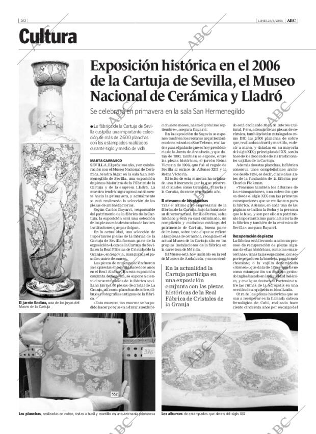 ABC SEVILLA 28-03-2005 página 50