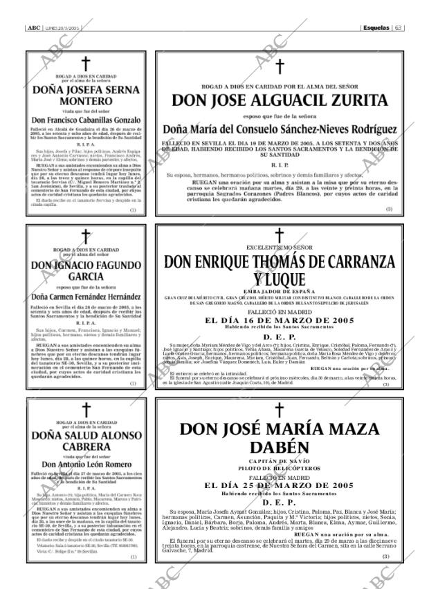 ABC SEVILLA 28-03-2005 página 63