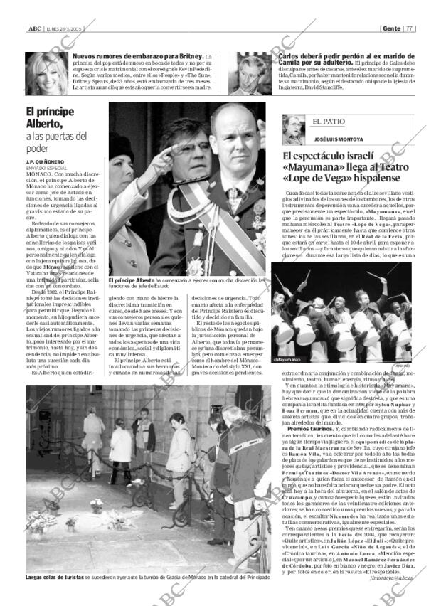ABC SEVILLA 28-03-2005 página 77