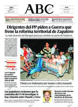 ABC MADRID 29-03-2005 página 1