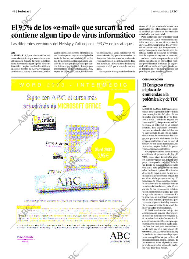 ABC MADRID 29-03-2005 página 46