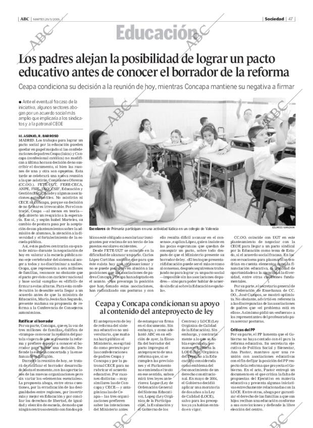 ABC MADRID 29-03-2005 página 47