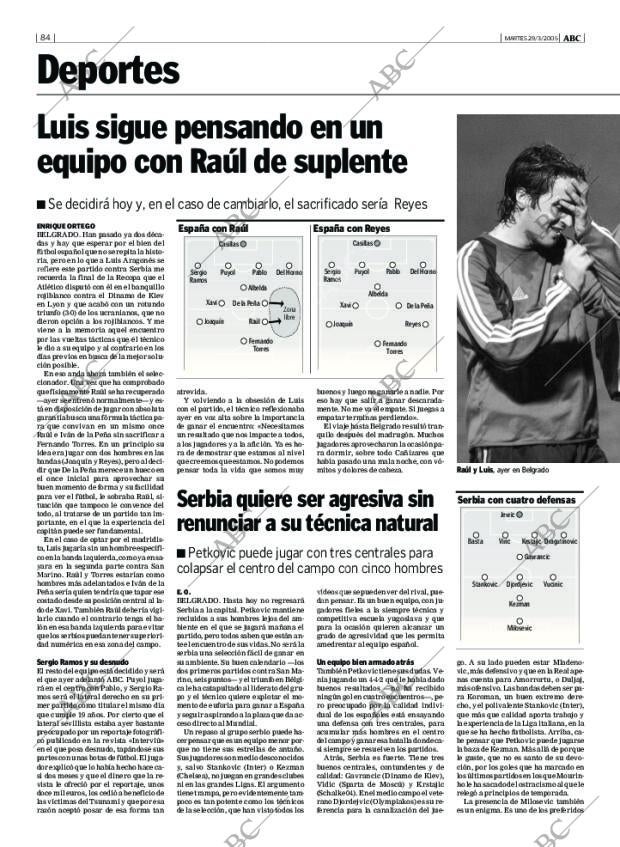 ABC MADRID 29-03-2005 página 84