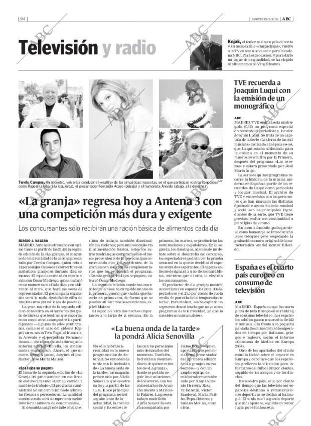 ABC MADRID 29-03-2005 página 94