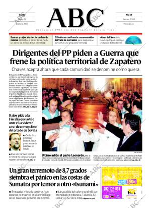 ABC SEVILLA 29-03-2005 página 1