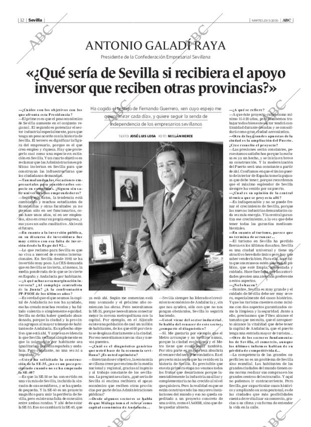 ABC SEVILLA 29-03-2005 página 12