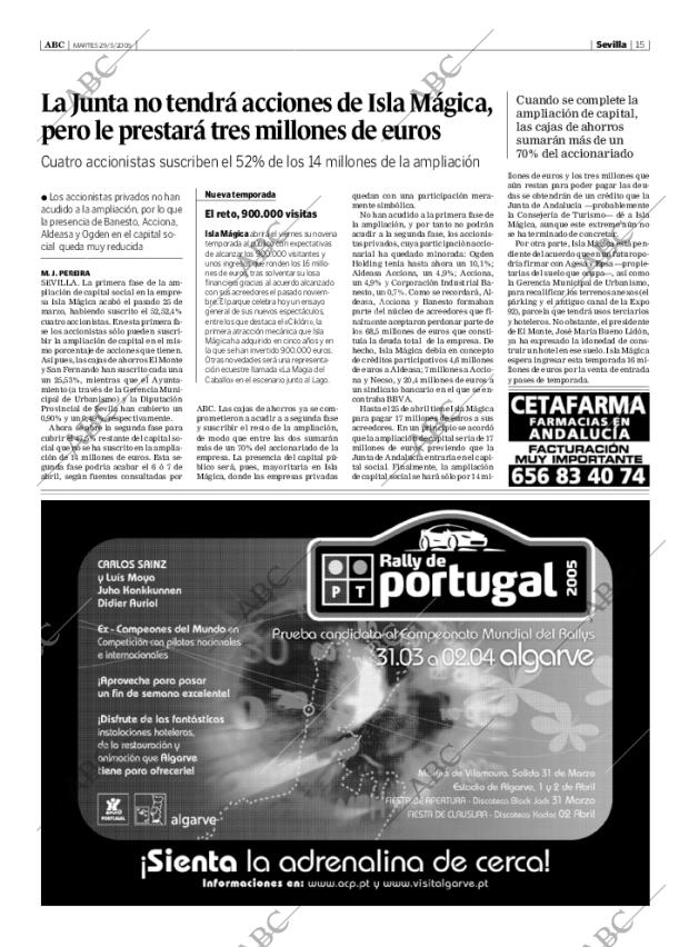 ABC SEVILLA 29-03-2005 página 15