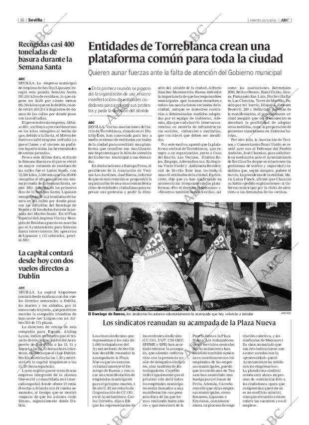 ABC SEVILLA 29-03-2005 página 16