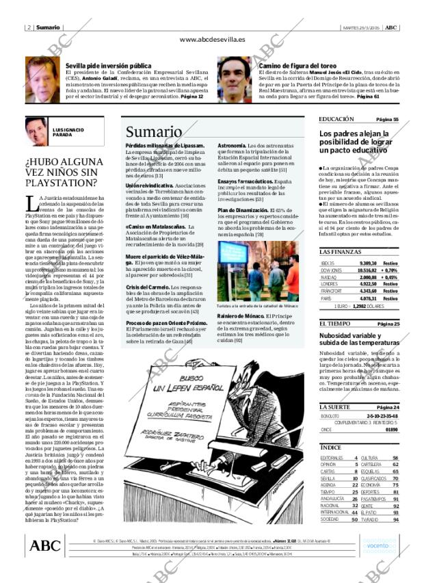 ABC SEVILLA 29-03-2005 página 2