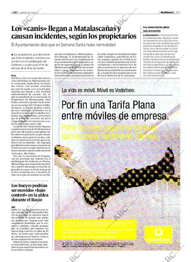 ABC SEVILLA 29-03-2005 página 29