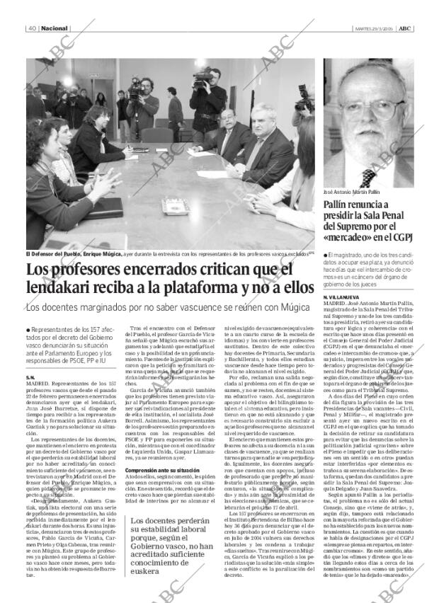 ABC SEVILLA 29-03-2005 página 40