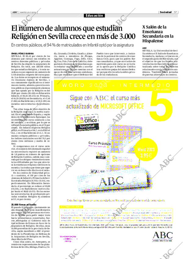 ABC SEVILLA 29-03-2005 página 57
