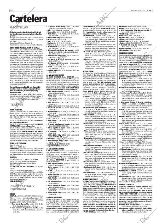 ABC SEVILLA 29-03-2005 página 62