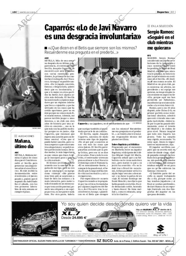 ABC SEVILLA 29-03-2005 página 83