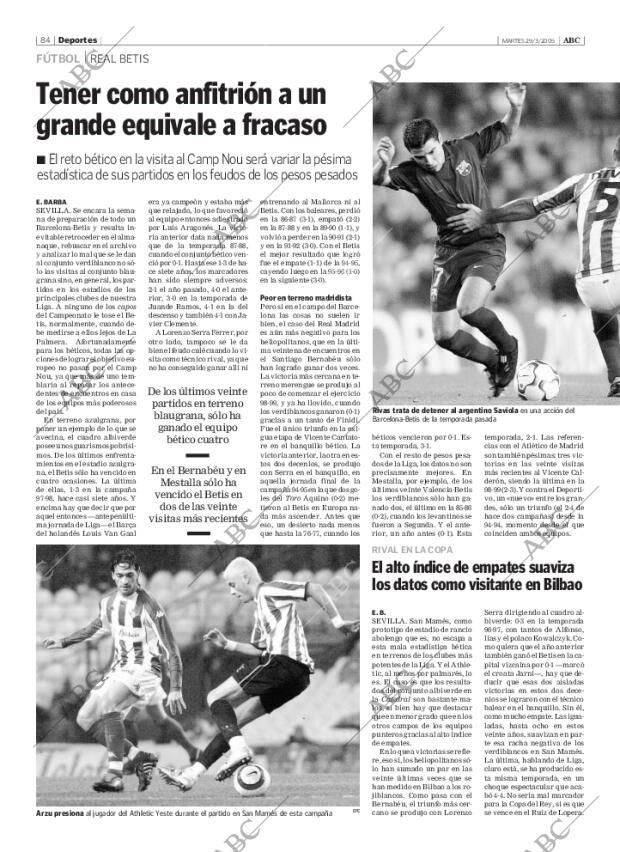 ABC SEVILLA 29-03-2005 página 84