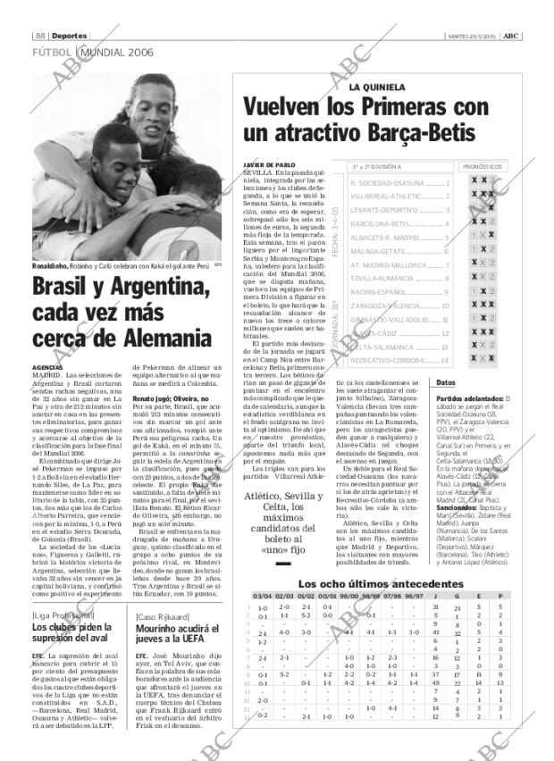 ABC SEVILLA 29-03-2005 página 88