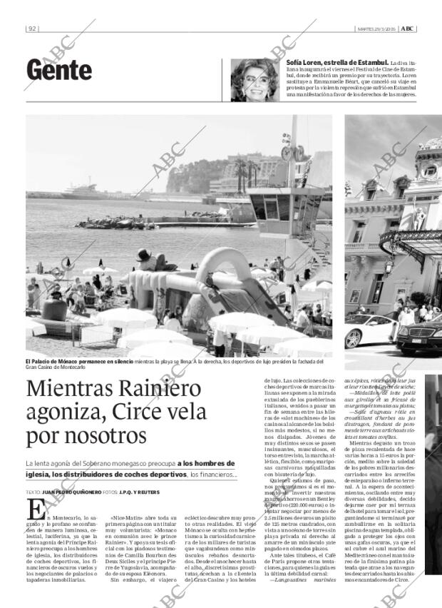 ABC SEVILLA 29-03-2005 página 92