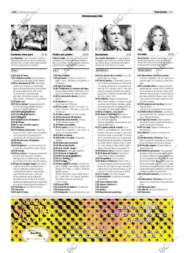 ABC SEVILLA 29-03-2005 página 99
