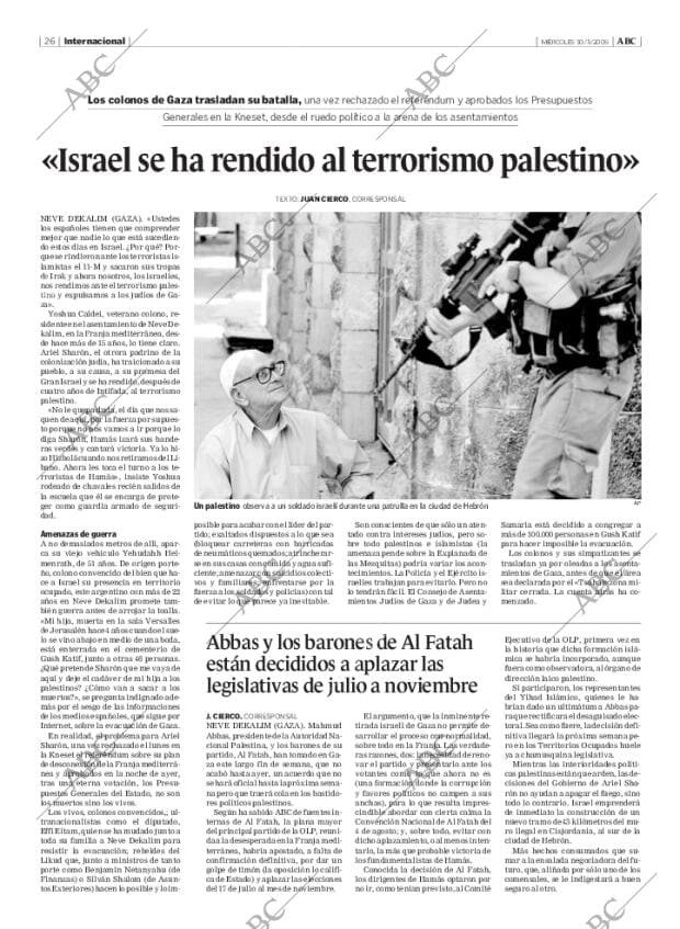ABC MADRID 30-03-2005 página 26