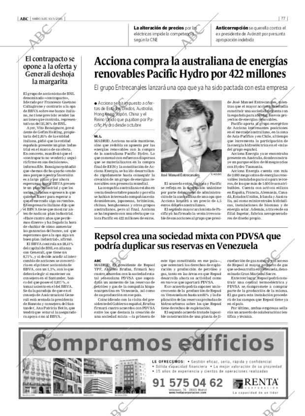ABC MADRID 30-03-2005 página 77
