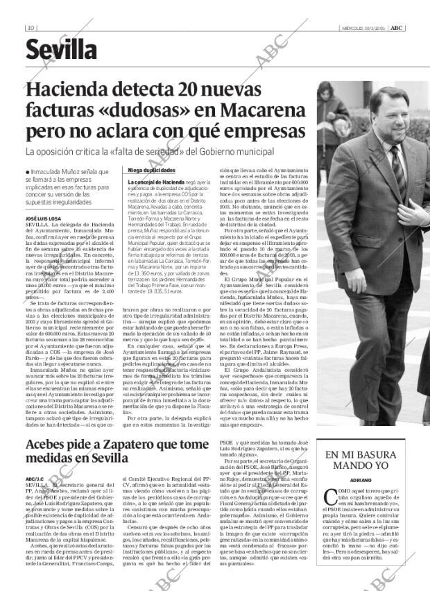 ABC SEVILLA 30-03-2005 página 10