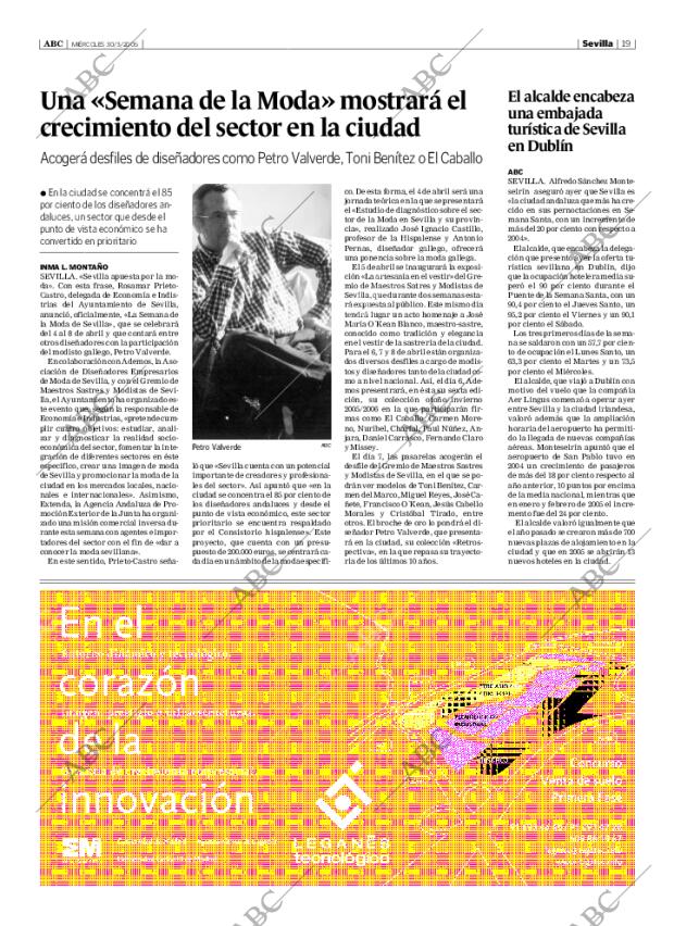 ABC SEVILLA 30-03-2005 página 19