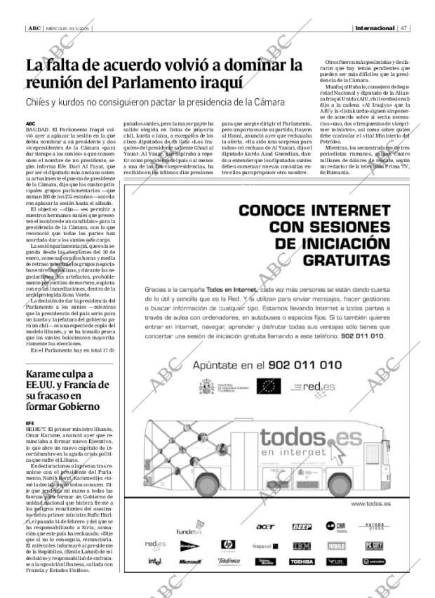 ABC SEVILLA 30-03-2005 página 47