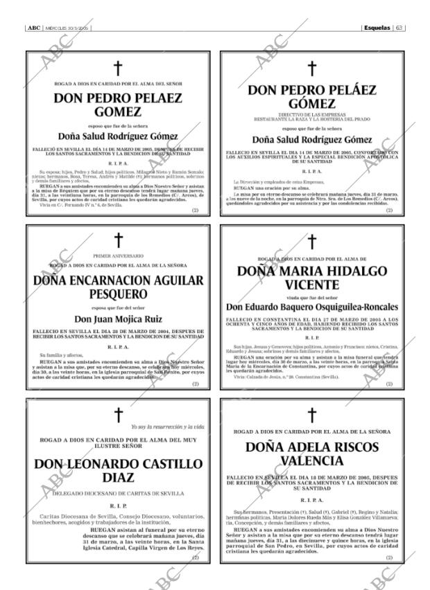 ABC SEVILLA 30-03-2005 página 63