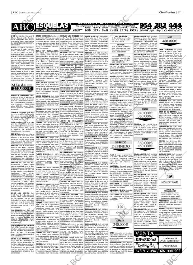 ABC SEVILLA 30-03-2005 página 67