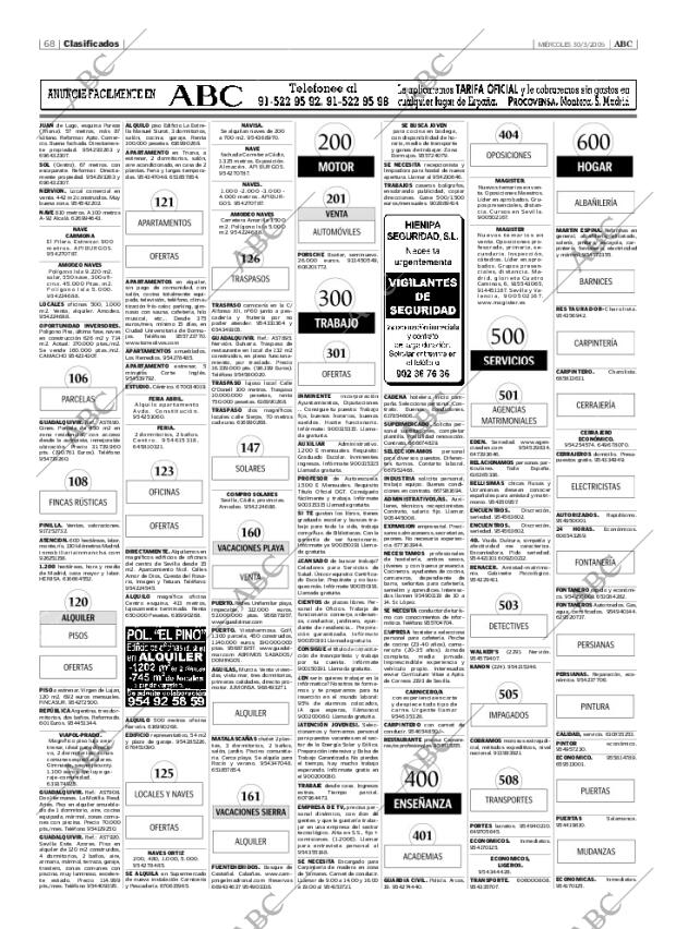 ABC SEVILLA 30-03-2005 página 68