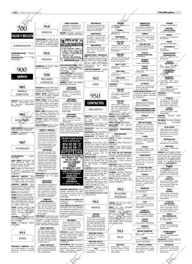 ABC SEVILLA 30-03-2005 página 69