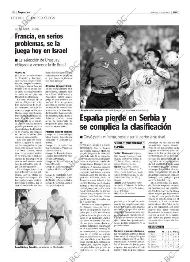 ABC SEVILLA 30-03-2005 página 84