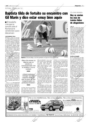 ABC SEVILLA 30-03-2005 página 85