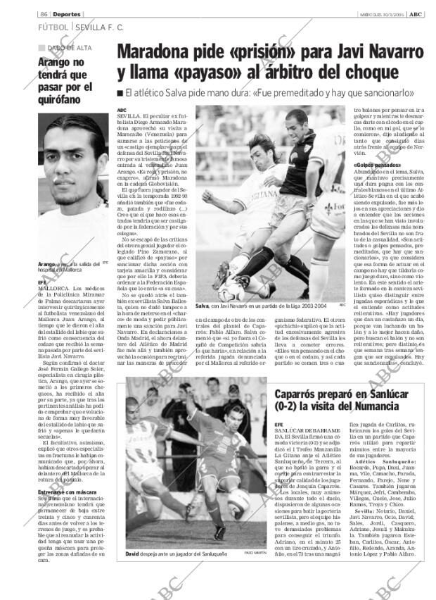 ABC SEVILLA 30-03-2005 página 86
