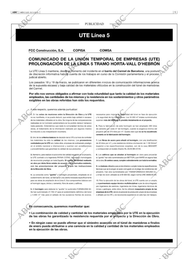 ABC SEVILLA 30-03-2005 página 9