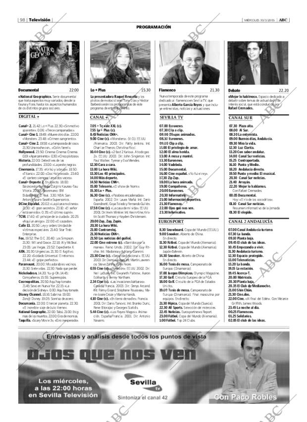 ABC SEVILLA 30-03-2005 página 98