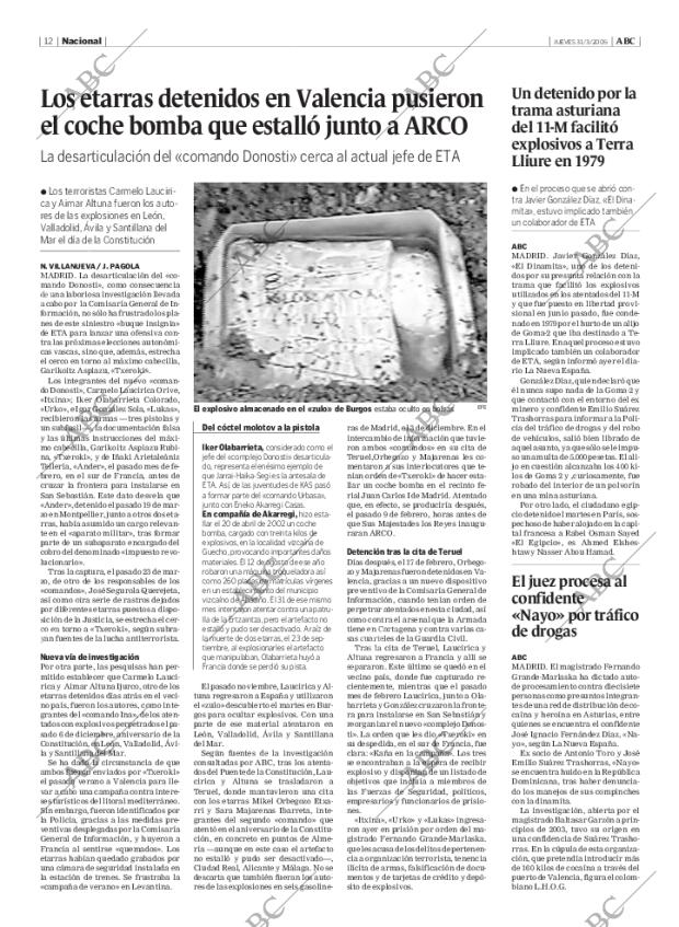 ABC MADRID 31-03-2005 página 12