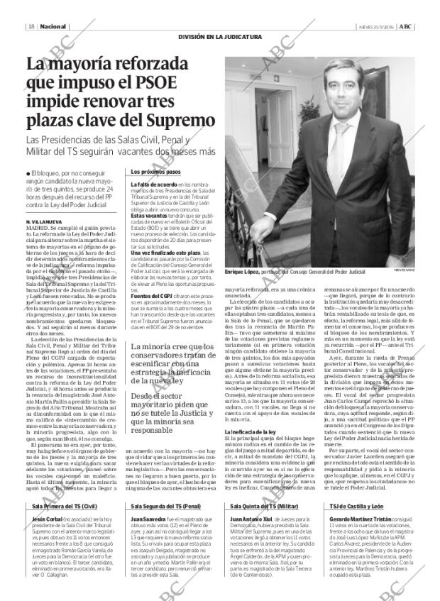 ABC MADRID 31-03-2005 página 18
