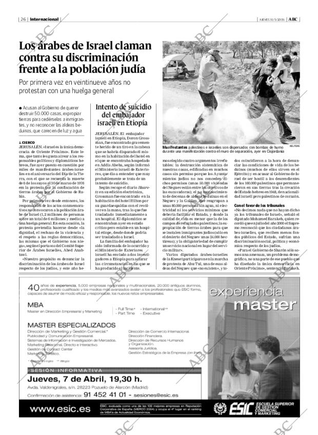 ABC MADRID 31-03-2005 página 26