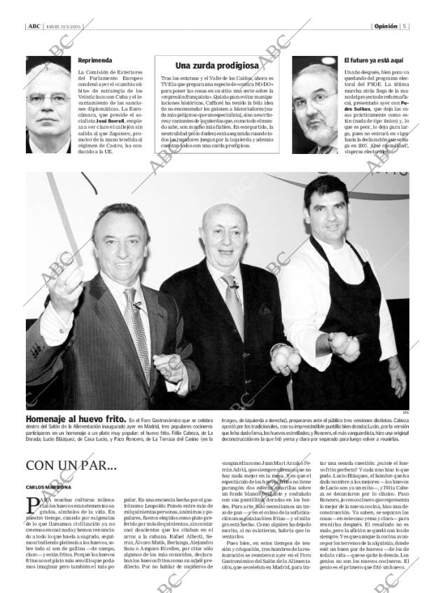 ABC MADRID 31-03-2005 página 5