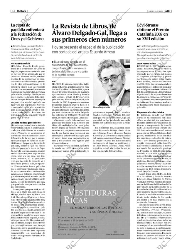 ABC MADRID 31-03-2005 página 54