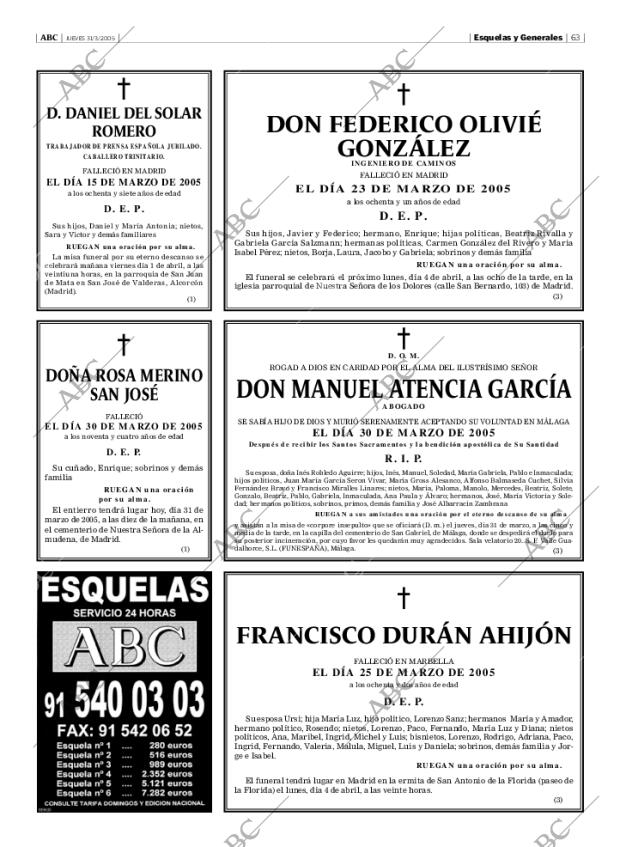ABC MADRID 31-03-2005 página 63