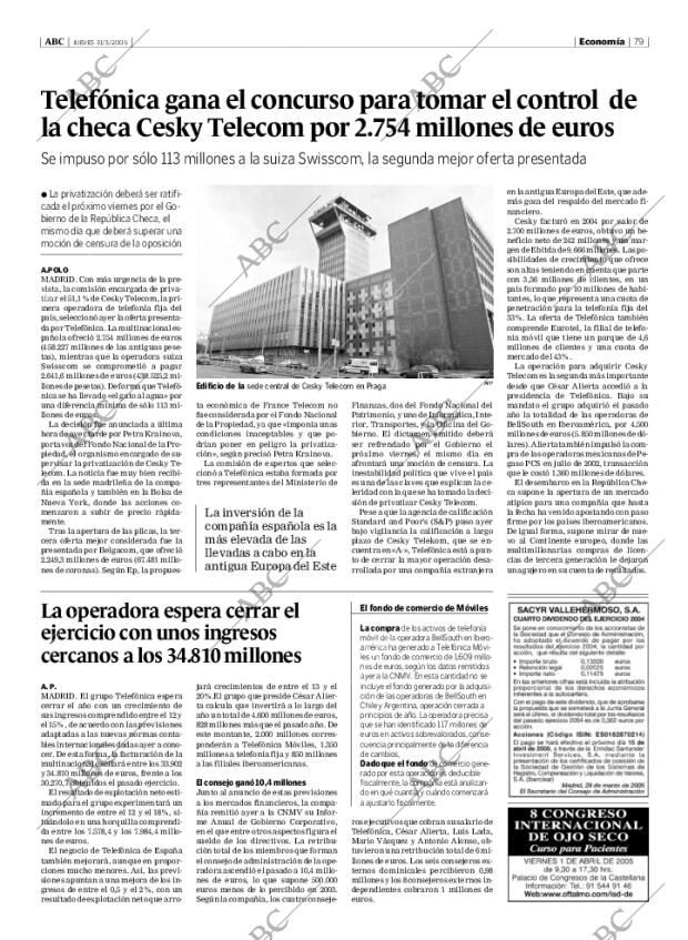 ABC MADRID 31-03-2005 página 79