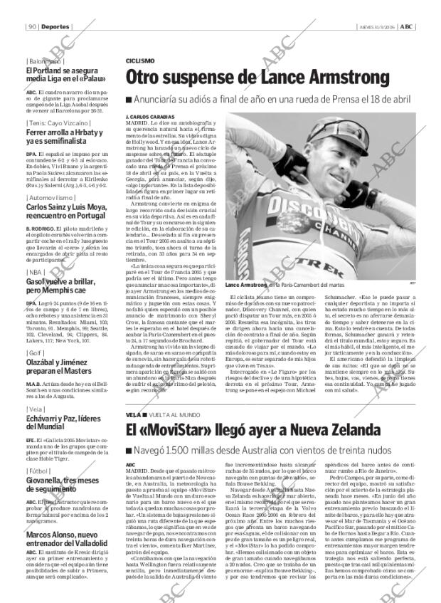 ABC MADRID 31-03-2005 página 90
