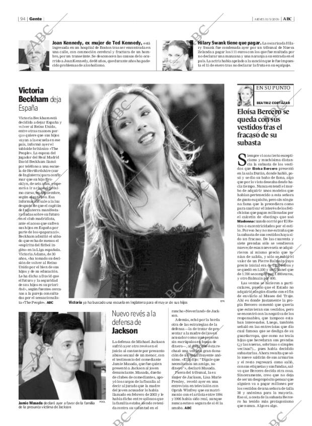 ABC MADRID 31-03-2005 página 94