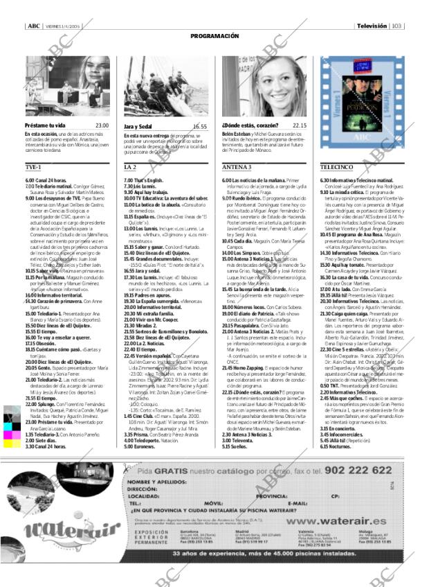 ABC MADRID 01-04-2005 página 103
